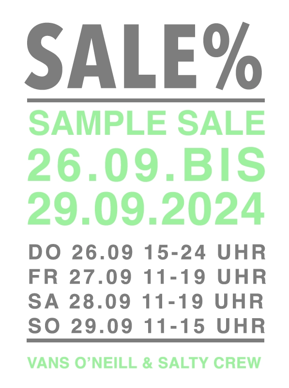 Sample Sale stalefish